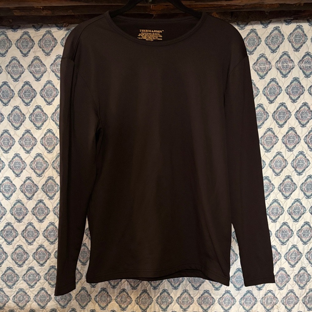 Thermajohn Thermal Layering Long Sleeve Shirt Size Medium